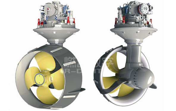 船用槳舵及推進系統三維動畫演示制作